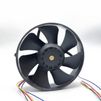Ventilateur à rotation réversible 120*28mm 12V 24V haute performance IP68 pour système de refroidissement VMC