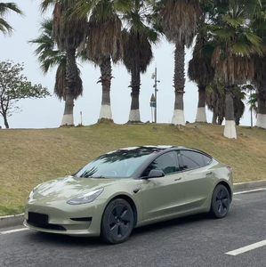 Involucro in vinile per auto per animali domestici con pellicola autorigenerante che cambia colore in cristallo <span class=keywords><strong>scuro</strong></span> verde kaki/verde armatura - Product Image 3