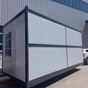 Contenedor de Almacenamiento de Acero Moderno de Construcción Rápida, Garaje Plegable Inteligente de 20 pies, Casa Contenedor Extensible Termostática Ecológica - Product Image 3