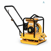 Compacteur à plaques vibrantes pour la compactation du sol, équipement pour la construction de chaussées et l'aménagement paysager