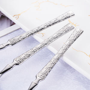 DF BC Couleurs personnalisées en gros, Ensemble de couverts de luxe en acier inoxydable 316, comprenant cuillère de service et spatule, pour mariage - Product Image 4