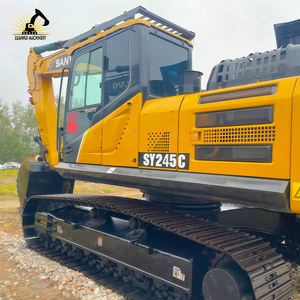 รถขุดที่มีการใช้งานโครงสร้างยืดหยุ่นแบบดั้งเดิม SY245C ทึบผลิตภัณฑ์เครื่องขุดมือสองมีเวลาทำงานน้อยกว่า - Product Image 5