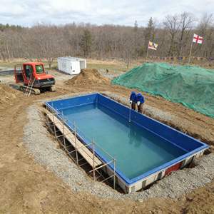 Piscina Rectangular de Fibra de Vidrio de Gran Tamaño y Bajo Mantenimiento, Prefabricada para Resort o Jardín, ODM - Product Image 6