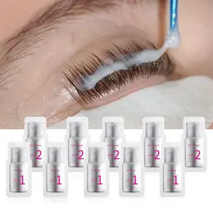 Kit de lifting des sourcils à la kératine 2 en 1, pour la maison, sachet de plastification des sourcils