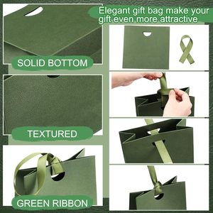 Sacs en papier perforés personnalisés pour les boutiques de vêtements, les cadeaux, l'emballage d'achats et les sacs souvenirs - Fabriqués sur commande - Product Image 3