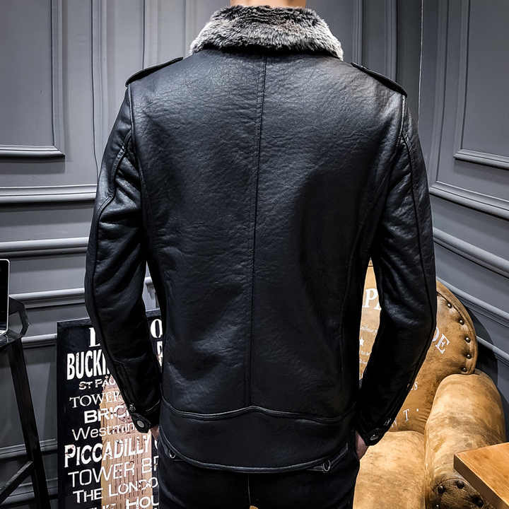 SHARE SPIRIT 空ける goat leather jacket blouson