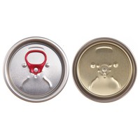Couvre-boîte en aluminium pour aliments, couvercle facile à ouvrir pour les canettes de boissons gazeuses