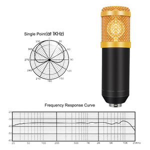 Microphone à condensateur professionnel BM 800 3.5Mm filaire Bm800 karaoké BM800 Microphone d'enregistrement pour ordinateur karaoké KTV - Product Image 3