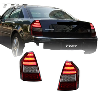 Nouvelles feux arrière LED rouges pour voiture, accessoires modifiés pour 300c 2005-2010