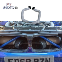 Kit de manguera de inducción de aire frío gris para BMW M8 M5 F90 F91 F92 F93 18-22 6ply 7MM de espesor