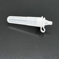 Bouteille de tube vide de sang jetable de laboratoire de haute qualité en plastique multi-taille d'approvisionnement d'usine
