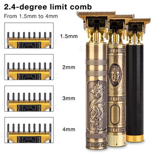 <span class=keywords><strong>Tondeuse</strong></span> à cheveux pour <span class=keywords><strong>homme</strong></span>, <span class=keywords><strong>kit</strong></span> de toilettage, lames en acier inoxydable USB, lames en T pour la moustache, <span class=keywords><strong>tondeuse</strong></span> à cheveux électrique, utilisation domestique et hôtelière - Product Image 4