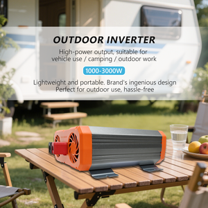 Inversor Solar de Alta Frecuencia, Onda Sinusoidal Pura, 12V/24V a 220V, Salida Única, 1KW-<span class=keywords><strong>3KW</strong></span>, Convertidor de Corriente Continua a Alterna de Alta Potencia - Product Image 3