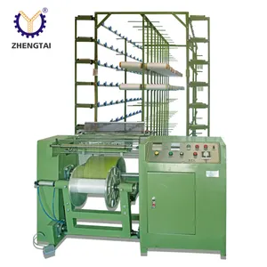 Zhengtai High Speed Automatische Textiel Garen Sectionele Latex Kromtrekken Machine Smalle Stof Kromtrekken Machine