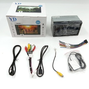 1 Din ou 2 Din 7 / 9 / 10 pouces universel Android 12 lecteur DVD de voiture avec écran tactile Radio Carplay <span class=keywords><strong>GPS</strong></span>, pour Portable - Product Image 4