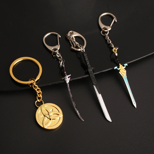 Anime <span class=keywords><strong>Genshin</strong></span> impatto 6CM Mini arma spada modello Skyward Blade ciondolo portachiavi - Product Image 3