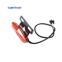 Superbsail OUXI V8 Ebike Accessoires Feu arrière Ebike Feu arrière Feu arrière Avertissement de sécurité Vélo électrique Pièces de rechange pour OUXI V8