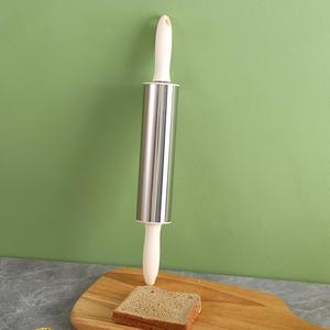 Best Price 201 Stainless Steel Baking <b>Rolling</b> <b>Pin</b> Durable Kitchen Accessory for Pastry Dough <b>Rolling</b> & Baking - Product Image 3