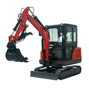 Nouvelle mini-excavatrice compacte avec moteur 5 cylindres, rotation latérale, chenilles extensibles, livraison rapide, livraison gratuite depuis la Chine, marque [Nom de la marque] - Product Image 1