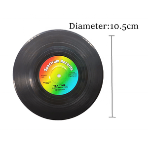 Bán Buôn Nóng Bán Sáng Tạo Tùy Chỉnh Kỷ Lục Đế Lót Ly Với Hộp Giấy Cho Bars Đảng - Product Image 3