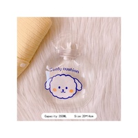 Mini bouteille d'eau chaude chaude pour les mains cadeau d'hiver sac d'eau chaude en pvc pour le soulagement de la douleur nouveau design promotion des ventes bon marché