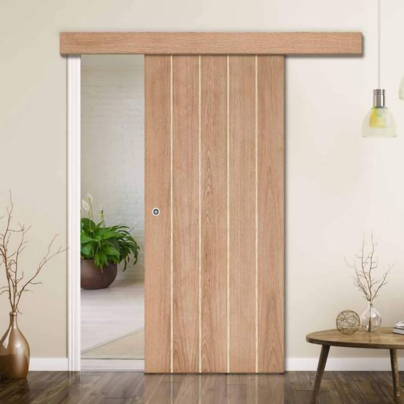 Porte de séparation de salon en bois porte pliante en treillis en bois massif nouvelle porte coulissante de style chinois