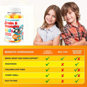 אומגה אורגני טהור <span class=keywords><strong>6</strong></span> <span class=keywords><strong>9</strong></span> ילדים multivitamin dha אומגה 3 gummies אומגה-3 epa dha gummies uega-3 gummies euga dha תומך לב המוח - Product Image 5