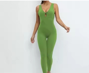 Abbigliamento Sportivo da Corsa per <span class=keywords><strong>Donna</strong></span> Topko di Alta Qualità ODM OEM - Completo <span class=keywords><strong>Aderente</strong></span> Senza Maniche per Yoga e Fitness - Product Image 3