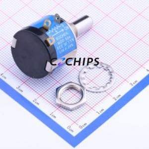 Résistance/potentiomètre réglable 534-5K, composant traversant (THT), résistance (résistance : 5 kOhm) (précision : 5 %) - Product Image 1