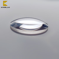Verre de Quartz 46mm Diffuseur LED Asphérique Léger UV UVA UVB UVC Lentille Plano-Convexe