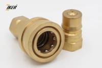 Aike MKZD Coupleur rapide hydraulique à double coupure bidirectionnelle 70 bars pour équipement mobile compatible avec la série FASTER HNV