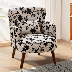 <span class=keywords><strong>Fauteuil</strong></span> simple en <span class=keywords><strong>tissu</strong></span> Fuguyangtai, style américain, <span class=keywords><strong>fauteuil</strong></span> décontracté de style campagnard, chaise Tiger, chaise de salon nordique simple, sans assemblage - Product Image 1