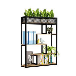 KINNO en iyi satış ferforje otel ofis ekran kartı yeşil çit dekorasyon düşük bölüm çiçek depo çerçevesi oturma odası - Product Image 3