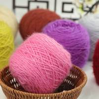 150g Wool/Acrylic Blended Fancy Yarn Ring Spun Eighty Colors Raw Material Weaving Knitting Sweaters Scarves Hats Dresses/Shawls