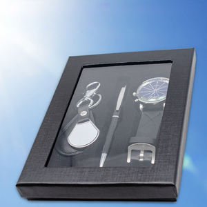 2024新品奢华定制标志钥匙扣笔手表趋势企业商务礼品套装男士促销 - Product Image 3