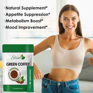 Té Adelgazante de Café Verde <span class=keywords><strong>Slim</strong></span> Original de 15G de Marca Privada, Café Verde <span class=keywords><strong>Natural</strong></span> en Polvo para Adelgazar Rápido y Quemar Grasa - Product Image 4