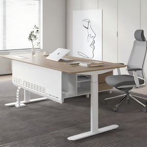 Dual-Motor Sitting/Standing <strong>Table</strong> Affordable Automatic Electric Lifting <strong>Table</strong> <strong>Adjustable</strong> <strong>Height</strong> and Customizable Size Color - Product Image 4