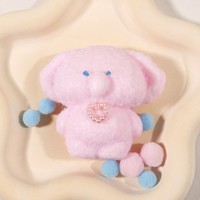 NUEVO Juguete Sensorial Suave de Elefante Bebé, Lindo Regalo Sensorial para Niños y Adultos, Diversión para la Oficina, Recuerdos para Fiestas, Llavero para Aliviar la Ansiedad