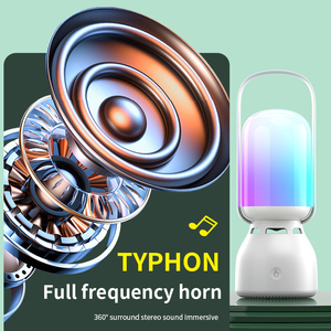 Colorful Ambiance <b>Nightlight</b> Mini Speaker Wireless Outdoor camping lighting speaker in one machine - Product Image 3