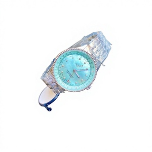 Unisex Luxury Delicate Round Dial Dual Movement Luminous Watch with 20mm Stainless Steel Band for Everyday and Social Events - Product Image 2