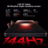 Téléphone de jeu d'occasion original IQOO Neo 9 Snapdragon 8 Gen 2 Octa Core 6,78 pouces 144Hz AMOLED 120W Charge rapide 50MP Android 14