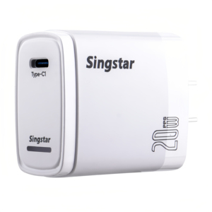 Cargador <span class=keywords><strong>SingStar</strong></span> Tipo-C, Cable de Carga PD para UE, EE. UU. y Reino Unido, Adaptador de Pared USB Tipo C de Carga Rápida de 20 W para iPhone 14, 15, 16, 17 Air - Product Image 6