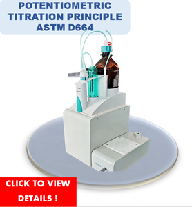 Automatische Tan Total <span class=keywords><strong>Acid</strong></span> Number <span class=keywords><strong>Tester</strong></span> Door Potentiometrische Titratie Astm D664 - Product Image 1