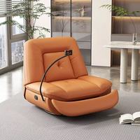 Fauteuil de relaxation individuel haut de gamme, inclinable et convertible en lit, pour salon, style luxe léger, idéal pour petits espaces, fauteuil de jeu type cabine