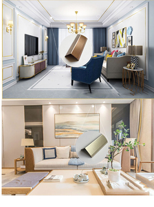 Sus 201 304 hiện đại thép không gỉ <span class=keywords><strong>listello</strong></span> vật liệu kim loại mảnh gương V rãnh gạch L cắt trang trí dải gạch phụ kiện - Product Image 6