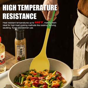 Utensilios de Cocina de Diseño Nórdico, Herramientas para Hornear, Utensilios de Cocina Antiadherentes Resistentes al Calor, Espátula de Silicona para Mantequilla - Product Image 3