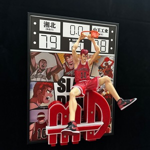 ฟิกเกอร์อนิเมะ3D ซากุรากิฮานามิจิ30*40ซม. 3D สแลมดังก์ติดผนังห้องนอนห้องเด็กใช้แขวนตกแต่งบ้าน - Product Image 6