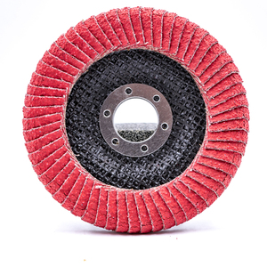 Disco abrasivo de cerámica curvada de 4,5 pulgadas para pulir y pulir metales Soporte OEM personalizado - Product Image 1