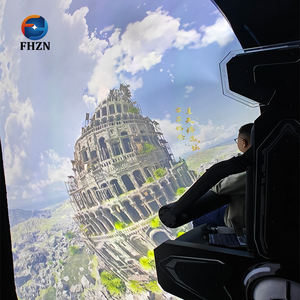 Cinéma 9D à l'œil nu, siège de cinéma 4D à 6 axes, écran de cinéma dôme à 360 degrés, cinéma volant, équipement de parc d'attractions intérieur - Product Image 2