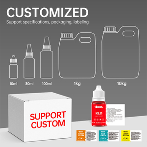 Coloranti Alimentari Personalizzabili Cocosir, 25 Colori Liquidi <span class=keywords><strong>per</strong></span> Decorazioni di Torte, Bevande e Cucina, Pigmenti da 5ml - Product Image 5